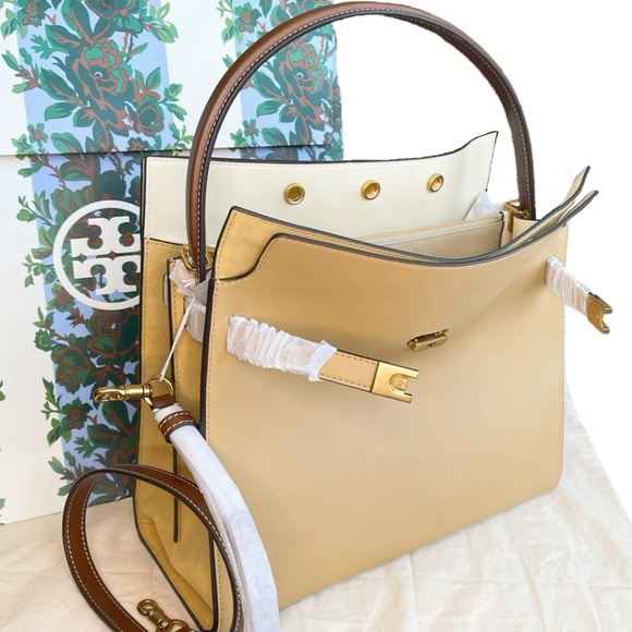 Tory Burch Large LEE RADZIWILL DOUBLE BAG - Picture 15 of 15